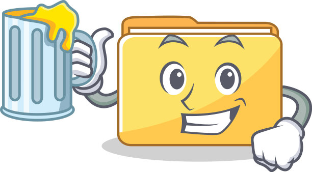 用果汁夹人物卡通风格图片下载