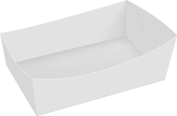 食品爆米花包装盒包装用空白图片下载