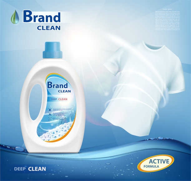 装有洗衣粉的容器图片下载