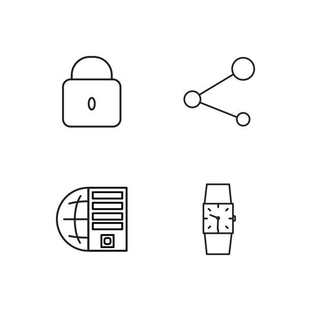 业务简单概述图标集图片下载