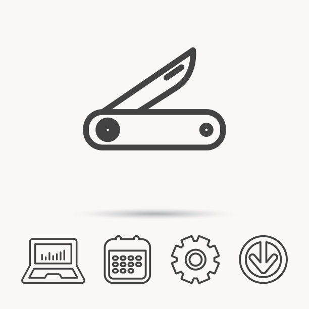 多功能刀具图标图片下载