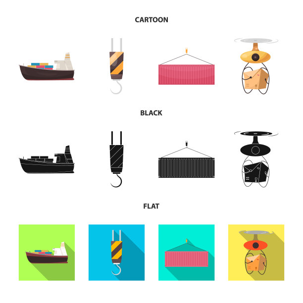 货物的设计和货物标志的设置图片下载