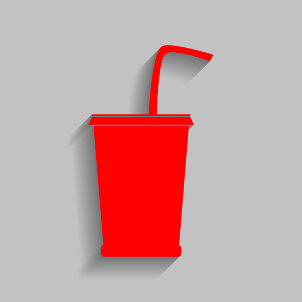 酒标用红色图标图片下载