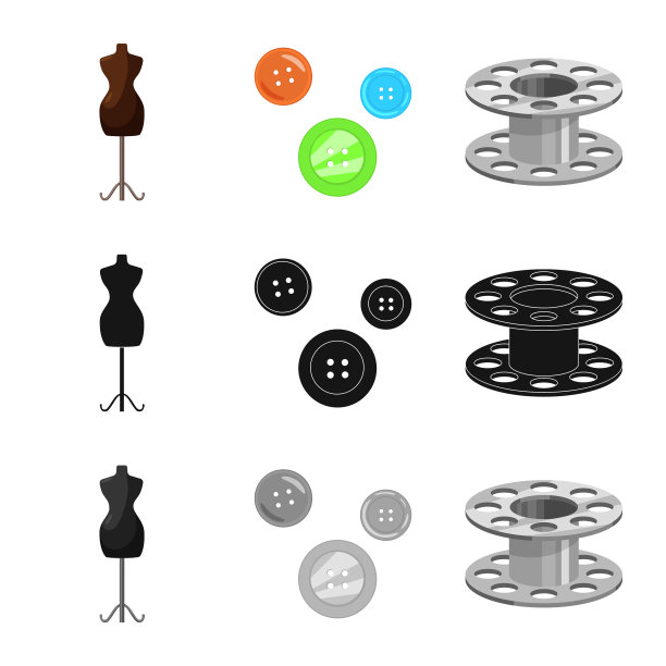 孤立的物体工艺和手工标志图片下载