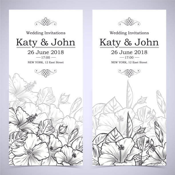 婚礼的邀请图片下载