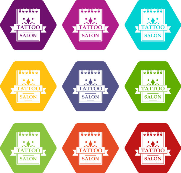 纹身沙龙图标9图片下载