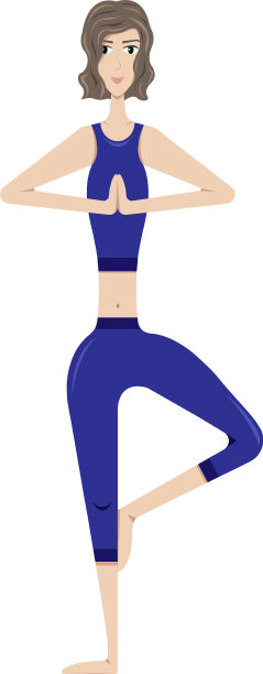练习瑜伽的女孩图片下载