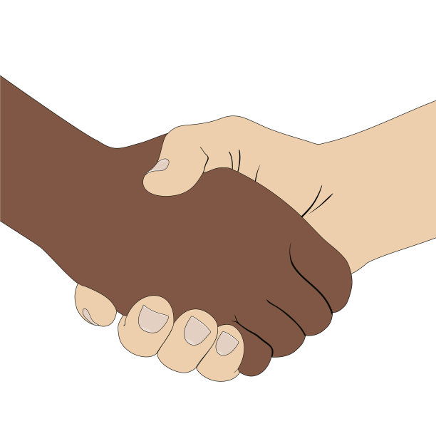两只手的握手图片下载