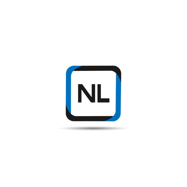 字母NL logo模板设计图片下载