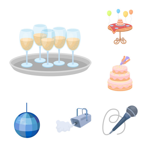 活动组织卡通图标集图片下载