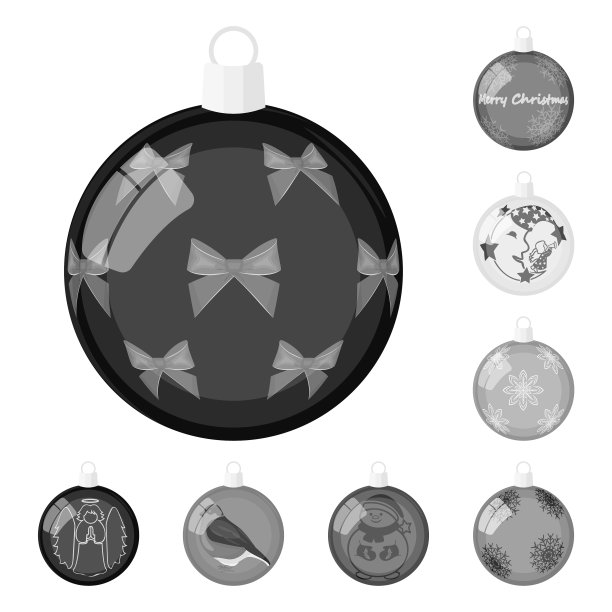 用于装饰单色图标的球图片下载