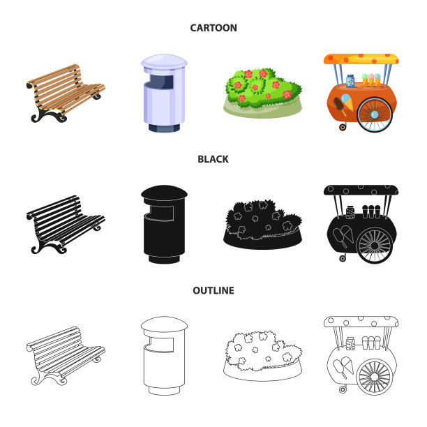 孤立对象城市和街道符号图片下载