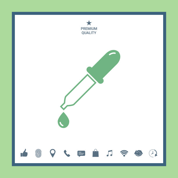 移液管图标与下降图片下载