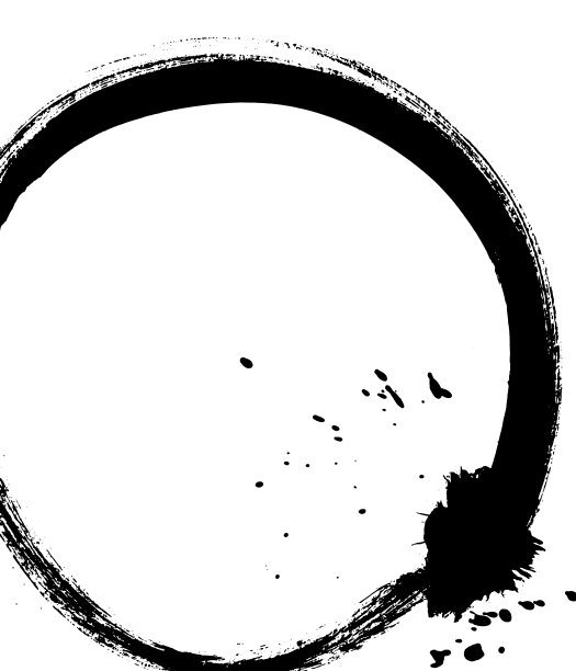 用黑色笔画一个圆图片下载