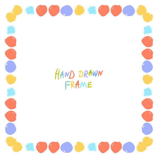 丰富多彩的抽象框架图片下载