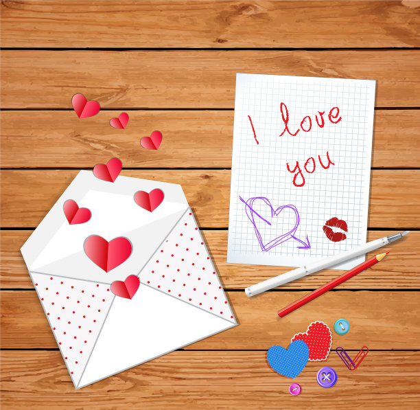 情人节的情书图片下载