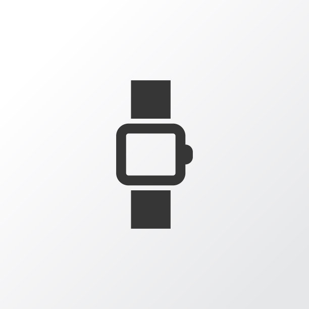 智能手表图标象征优质隔离图片下载