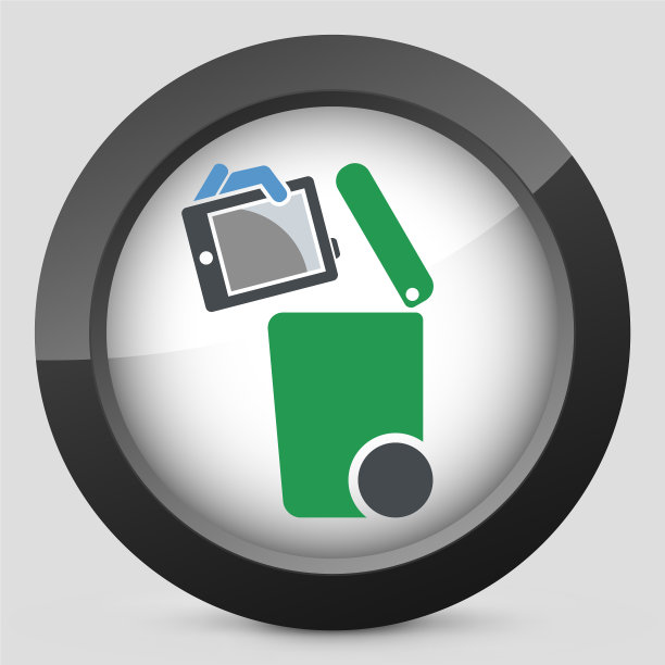 分类废物收集图标图片下载