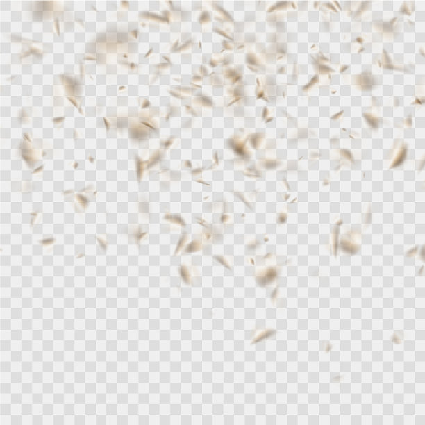 抽象的金色纸屑庆典孤立eps图片下载