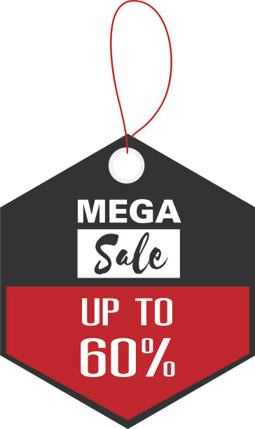价格标签百万销售高达50图像图片下载