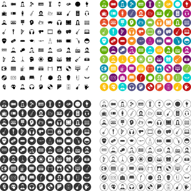 100观众图标设置变体图片下载