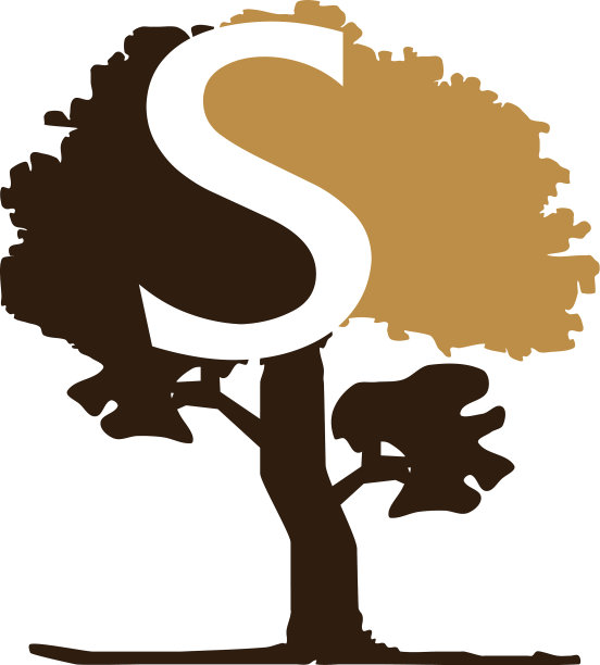 树字母s图片下载