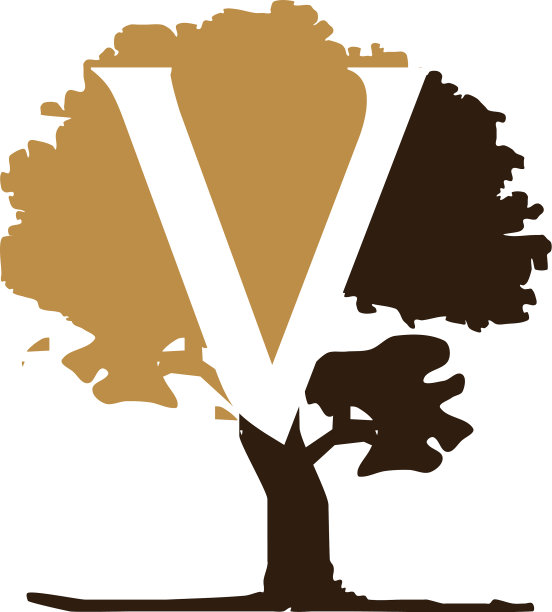 树字母v图片下载