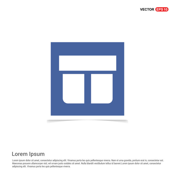 圣诞礼盒图标-蓝色相框图片下载