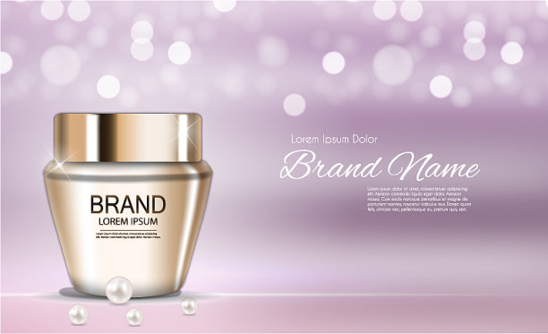 为广告设计化妆品产品模板图片下载