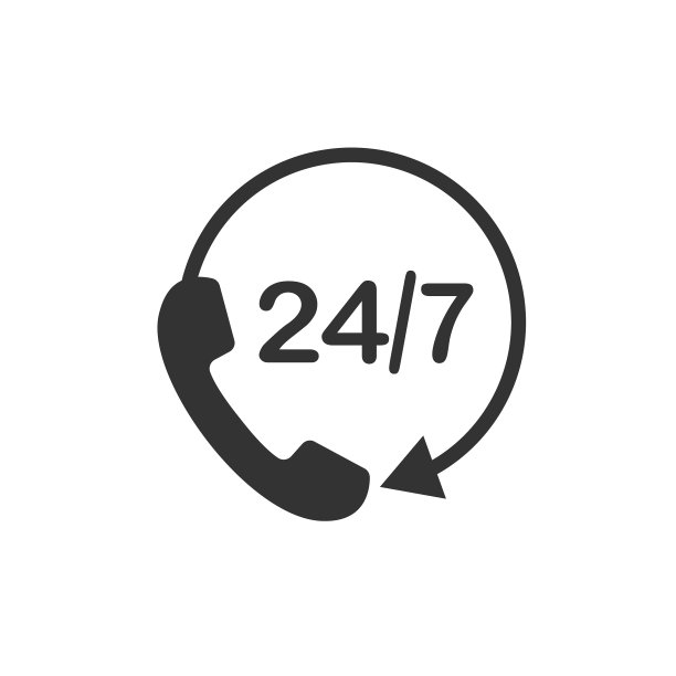 24小时呼叫中心图标图片下载