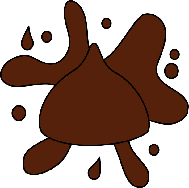 巧克力糖果，可可喷溅糖图片下载