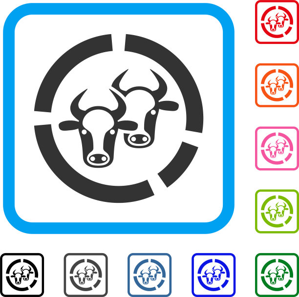 家畜图框架图标图片下载