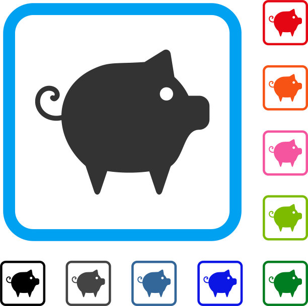 小猪框架图标图片下载