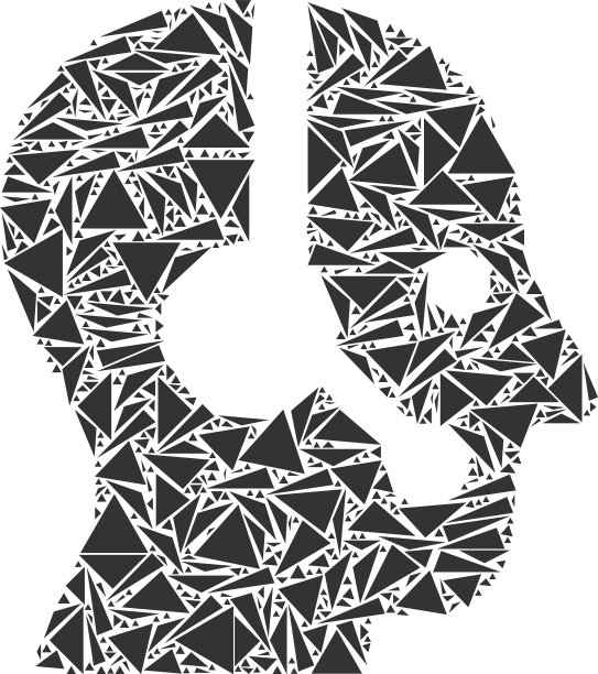 三角形的运算符拼贴图片下载