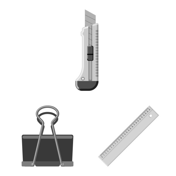 办公用品标识的设计图片下载