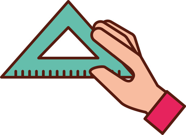 手握三角尺供应图片下载