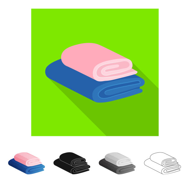 设计堆砌和桑拿标志套图片下载