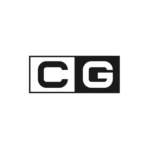 字母CG logo模板设计图片下载