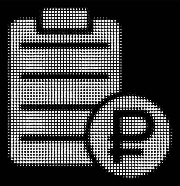 白色半色调卢布价格表图标图片下载