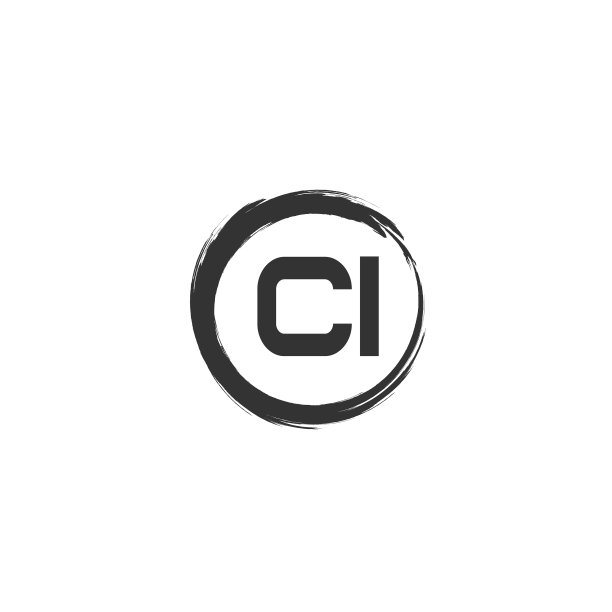 字母CI标志模板设计图片下载