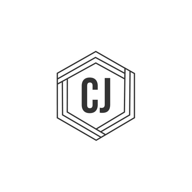 字母CJ Logo模板设计图片下载