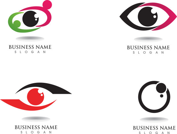 眼部护理标志和符号图片下载