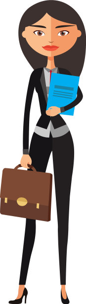 银行家亚洲女办公室职员准备工作图片下载