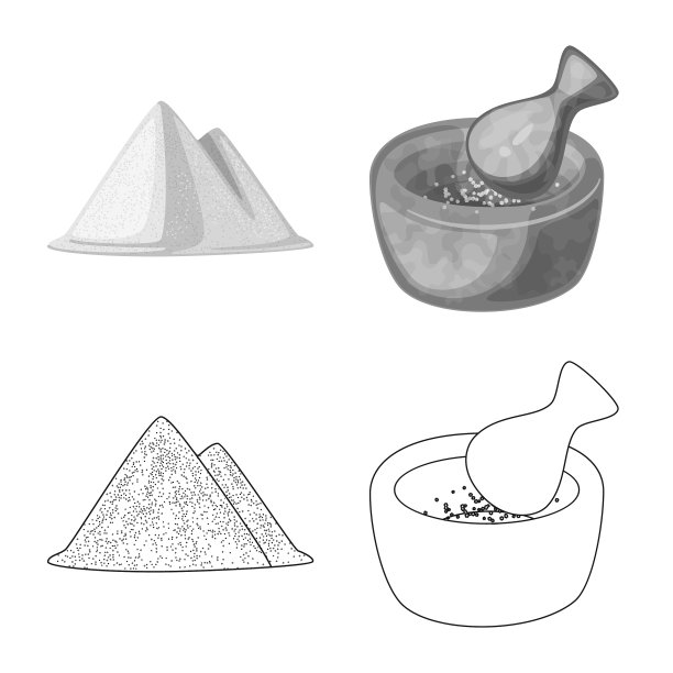 烹饪和海洋标志集图片下载