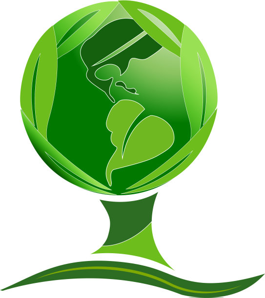 摘要绿树是地球地球世界的象征图片下载