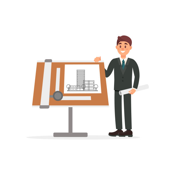 建筑师、建设者的性格在安全帽中呈现图片下载