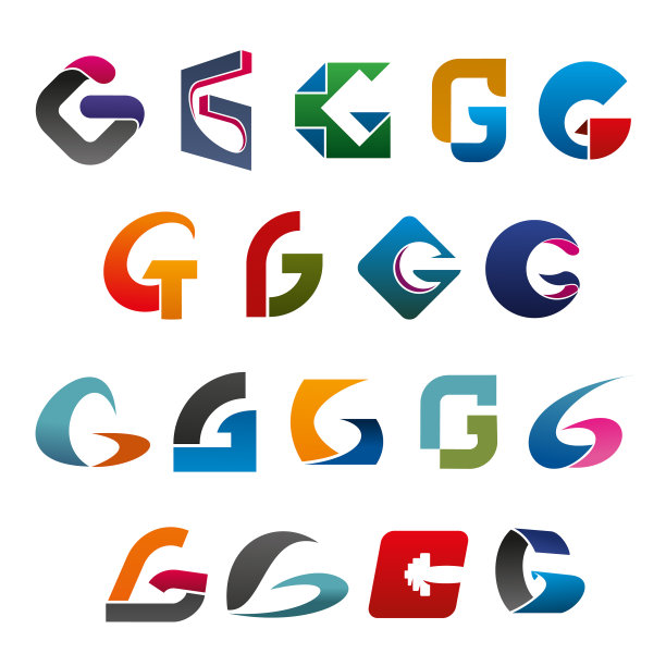 用于商业的G字母符号和图标图片下载