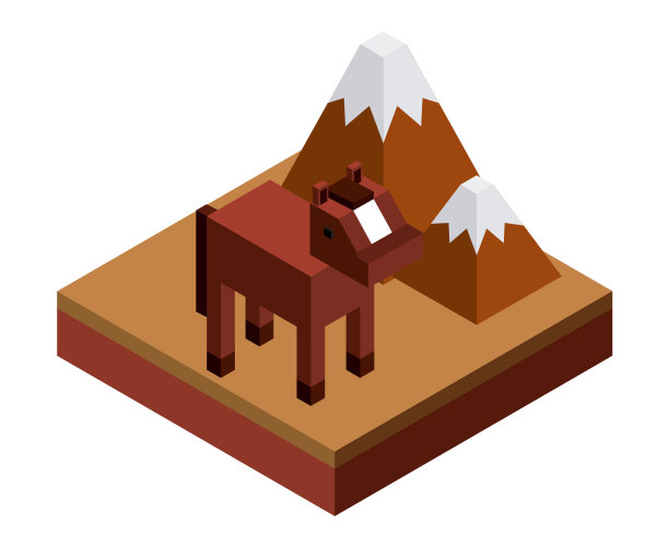 动物像素设计图片下载