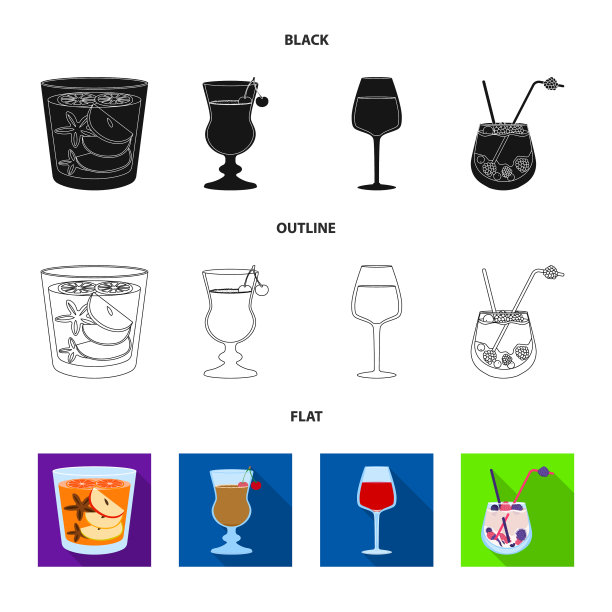 酒类和餐厅标志图片下载