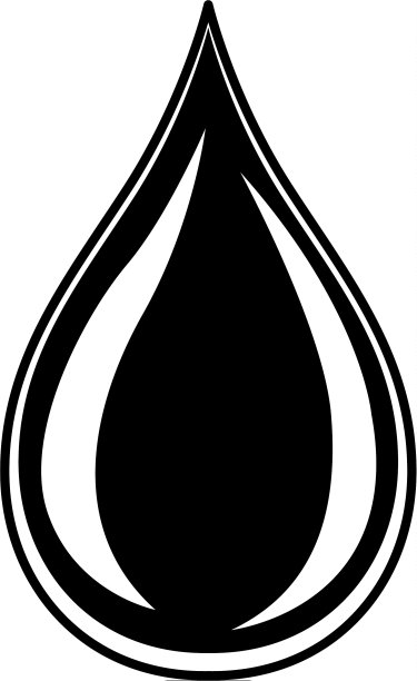 孤立的油滴图片下载